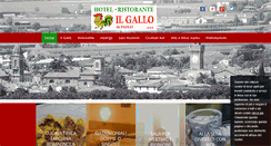 Desktop Screenshot of hotelilgallo.it